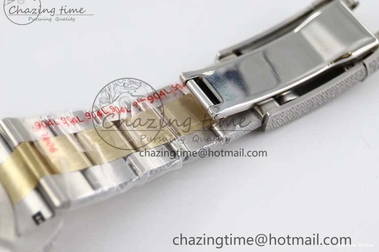 0203 Effortless Diamond Skydweller SS YG TWF Best Edition Black Dial on SS YG Bracelet Asian 23J to 2343